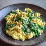 Scrambled Eggs with Spinach