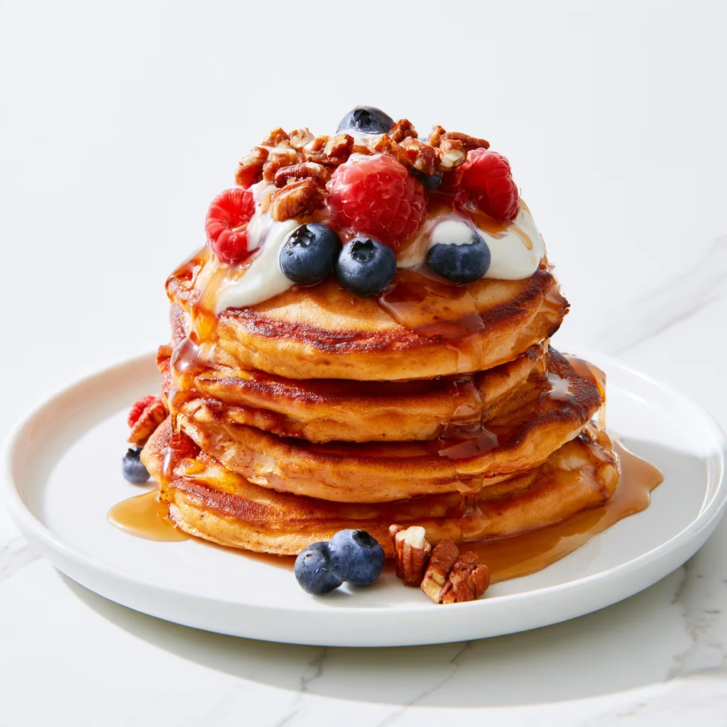 Gluten-free sweet potato pancakes